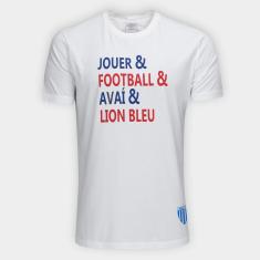 Camiseta Avaí Lettering Umbro Masculina-Masculino