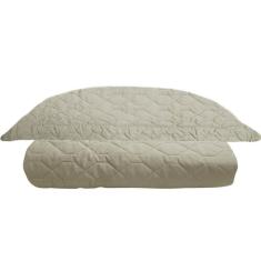 Kit Cobre leito Colcha Solteiro com Elástico Kacyumara Sleep 