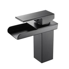 Torneira Misturador Monocomando Baixa para Lavatório - Black