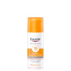 Eucerin Sun Pigment Control Tinted FPS70 Claro  - Protetor Solar Facial 50ml