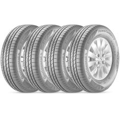 Kit 4 Pneu Continental 195/65r15 91h Tl Powercontact 2
