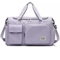 Bolsa Mala com Porta Tênis Lorben Impermeável Unissex Alça Regulável Academia Viagem  GT6249