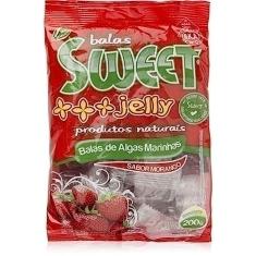 Balas de Algas Marinhas sabor Morango 200g - Sweet Jelly