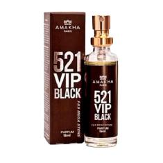 Perfume Masculino 521 Vip Black 15ml Amakha Paris
