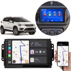 Kit Multimidia Carplay 9 Pol Tiggo 2019 - 2022 MP5 Android Auto - E-Co