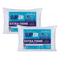 Kit 2 Travesseiros Super Suporte Extra Firme Altenburg