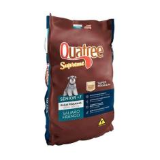 Ração Quatree Supreme para Cães Sênior +7 de Porte Pequeno Sabor Salmã