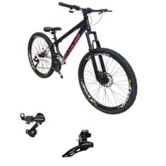Bicicleta Vikingx Tuff 44 Aro 26 Cambio Shimano Dianteiro Traseiro 24v