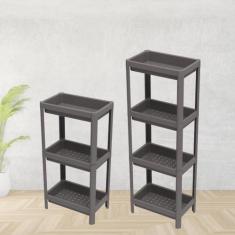 Armário Estante Multiuso em Polipropileno Plástico para Cozinha Lavand