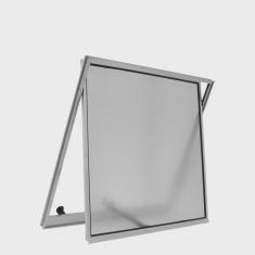 Janela de Alumínio Maxim Ar 60x60cm Hale Esquadrias