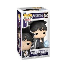 Boneco Funko Pop! Wandinha - Wandinha Addams com Guarda-Chuva