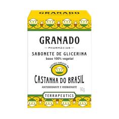 Sabonete em Barra de Glicerina Granado Terrapeutics Castanha do Brasil 90g