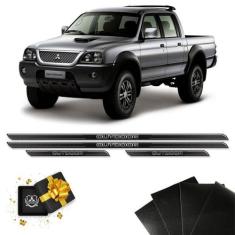 Kit Soleira Diamante L200 Outdoor Com Protetor De Porta - SPORTINOX
