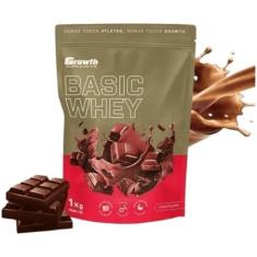 Whey Protein Basic Chocolate 1kg - Growth Supplements