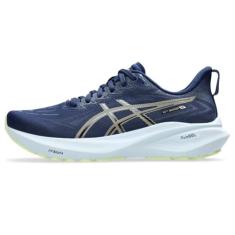 ASICS Tênis de corrida feminino GT-2000 13, Expansão azul/champanhe, 38