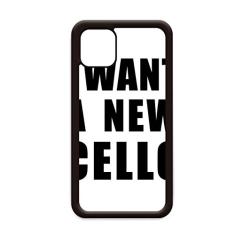 Capa I Want A New Cello para iPhone 12 Pro Max para Apple Mini Mobile Case Shell