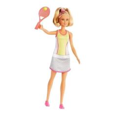Boneca Barbie Tenista Profissões Divertidas 30 Cm Mattel
