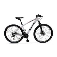 Bicicleta Yatagarasu TKZ Kit Shimano Tourney 24 Velocidades Quadro 17&quot; Em Alumínio Aro 29