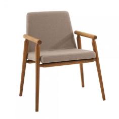 Mini Poltrona Rodrigues Daf Mobiliário Bege