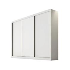 Guarda Roupa Casal 3 Portas 8 Gavetas Diamond Móveis Novo Horizonte - Branco