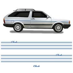 Faixa Parati Club 1989 Adesivo Lateral Volkswagen Completo - SPORTINOX