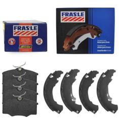Kit Pastilha Sapata Freio Spacefox 1.6 2006 a 2017 Frasle - Fras-le