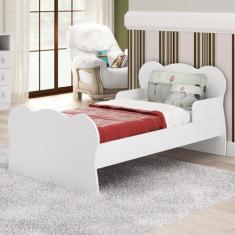Mini Cama Infantil com Proteção Lateral Arco-íris - DJD Móveis