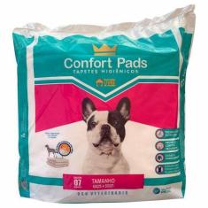 Tapetes Higiênicos Confort Pads 60x55cm 07 Unidades P/ Pets - Confort 