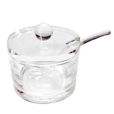 Açucareiro de Acrílico com Colher 200ML - Bono