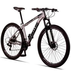 Bicicleta Aro 29 Spaceline Star 21 Marchas, Quadro de Alumínio e Freio