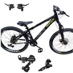 Bicicleta Vikingx Aro 26 Tuff 30 Aluminio Unissex Cambio Shimano Daint