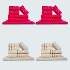 Jogo De Toalhas 24 P?s Cole??o Montreal 100% Algod?o Rs+bg