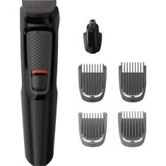 Aparador De Pelos Philips 6x1 Preto Recarregavel