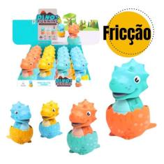 Carrinho Corrida Fricção Dinossauro Rex Brinquedo Menino Menina - Adij
