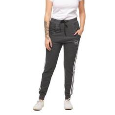 Calça Feminina de Moletom Wooks Saruel Skinny Sport Luxo-Feminino