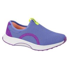 Tenis Feminino Actvitta Slip On Esportivo Casual Nylon  Preto 36-Feminino