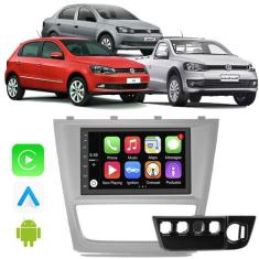 Kit Multimidia Android-Auto/Carplay Gol Saveiro Voyage G6 2013 2014 20