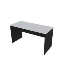 Escrivaninha Mesa Escritório 100CMX70CM 100cm Preto e Cinza Cristal - 