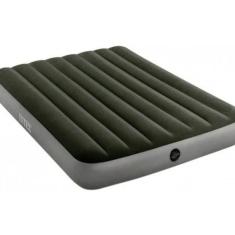 Colchão Inflável Intex Casal Standard Com Bomba De Inflar