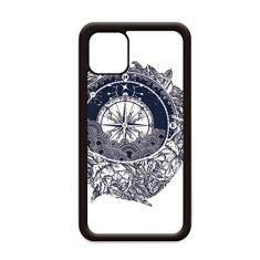 Capa com estampa de estrela de bússola para iPhone 12 Pro Max para Apple Mini Mobile Case