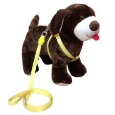 Coleira Peitoral Para Cachorro - Cor Amarela Nº 0