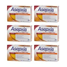 Sabonete Asepxia 80G Enxofre - Kit Com 6Un