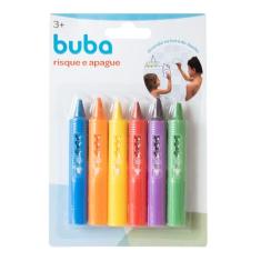 Brinquedo Giz Para Banho Caneta Risque E Apague Buba