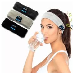 Fone Bluetooth Preto para Yoga Aérea com Conforto e Estilo - BLACK WAT