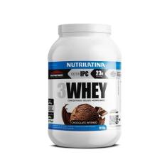 3WHEY PROTEIN (1020G) Sabor Chocolate Intenso - Nutrilatina
