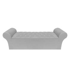 Recamier Baú Calçadeira Quarto Queen 158cm Barcelona - Mance Decor, Co