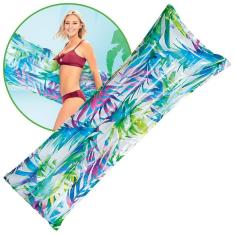 Colchão Inflável Piscina Praia Esteira Fashion - Intex Folhas