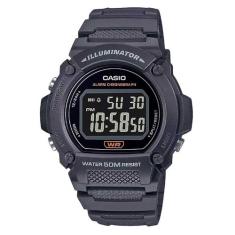 Relogio Digital Masculino Casio Standard Preto W-219h-8bvdf