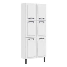 Paneleiro Duplo 80cm 6 Portas New Premium Itatiaia Branco