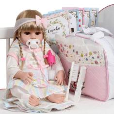 Boneca Bebe Reborn 100% Silicone Magazine Luiza - Cegonha Reborn Dolls